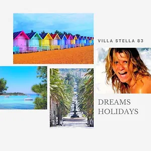  Hébergement de vacances Stella 83 Dream Holidays Var Wifi Parking